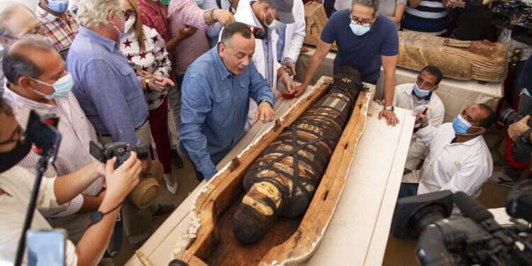 Coffins Excavated So Far At Egypts Saqqara Necropolis