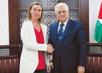 EU ministers, PA to study ways to back 2-state solution