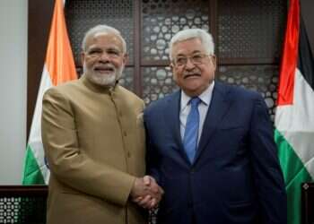 Palestinian president urges India to back a multi-nation peace mediation effort