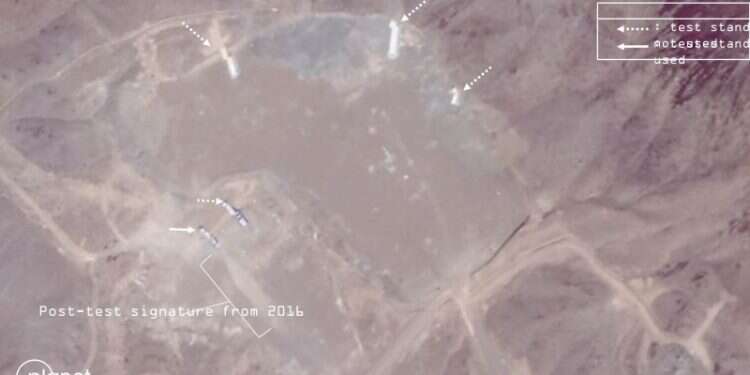 Report: Satellite images reveal secret Iranian missile development site ...