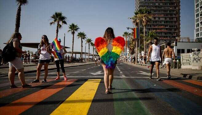 Record 250,000 brave steamy heat for Tel Aviv Gay Pride
