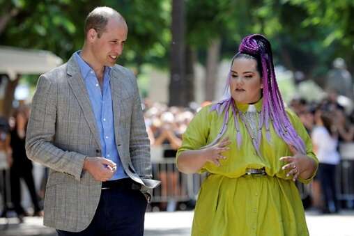 Britain’s Prince William brings message of hope on first visit to ...