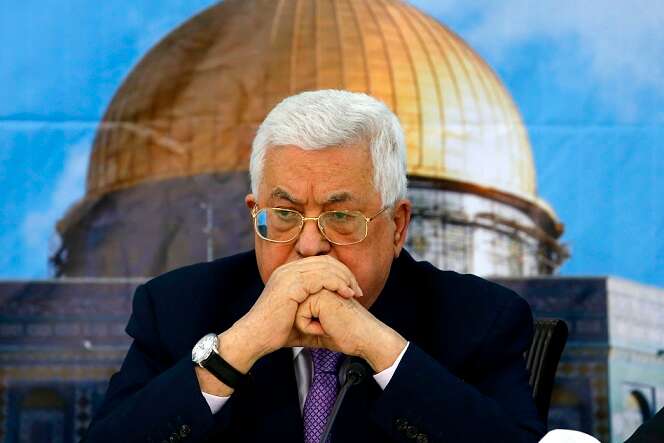 Palestinian president urges 'review' of all past agreements with ?Israel