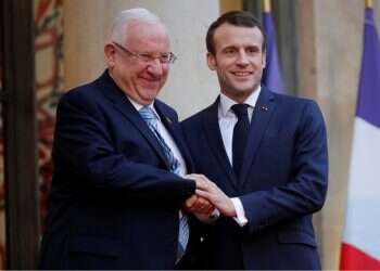 Rivlin to Macron: Israel will act if it feels threatened by Iran