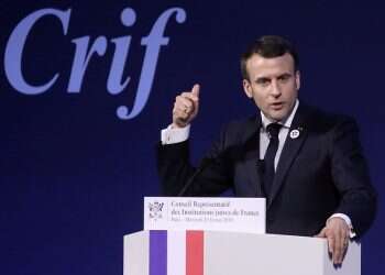 Anti-Zionism is a form of anti-Semitism, French president says