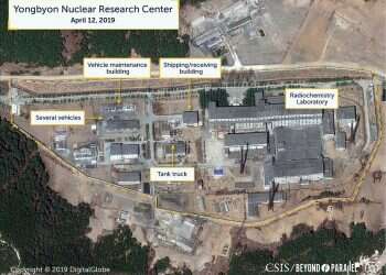 Satellite images may show reprocessing activity at North Korea nuclear site