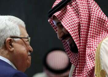 Report: Saudis pressuring Abbas to accept Trump's Mideast plan