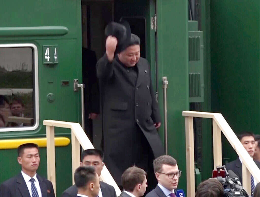 North Korean leader arrives in Russia for summit with Putin - www ...