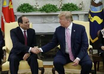 Trade, military issues top agenda as Trump welcomes Egyptian president