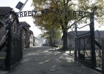 2 men sentenced to prison for 'artistic performance' at Auschwitz