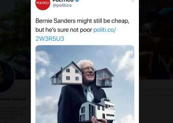 Magazine updates Bernie Sanders tweet after progressives slam it as anti-Semitic