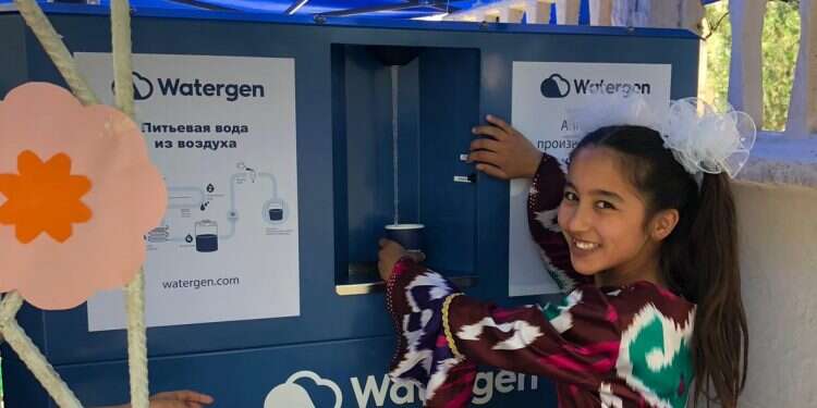 Israeli tech provides fresh water to 120 orphans in Uzbekistan