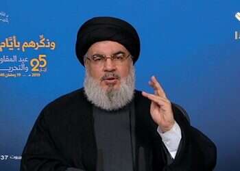 Hezbollah chief warns US-Iran war would also hit Israel