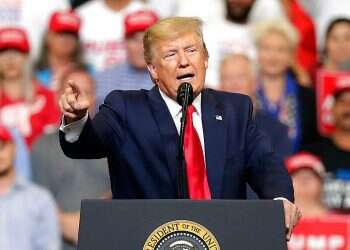 Trump launches re-election campaign, lauds booming US economy, criticizes opponents