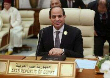 'We won't accept Mideast peace plan that goes against Palestinian wishes,' Egyptian leader says