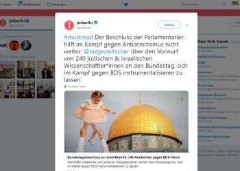 Berlin's Jewish Museum under fire for tweeting pro-BDS article