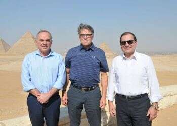 Israeli energy minister meets top Egyptian officials in Cairo