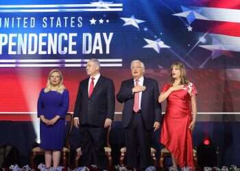 Netanyahu attends first official 4th of July event to be held in Jerusalem