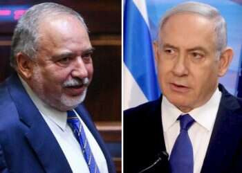 PM blasts Lieberman over vote-sharing deal with Blue and White