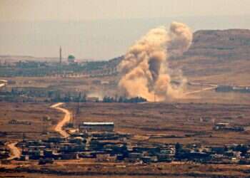 Syrian state media: Israeli missile hit Golan Heights