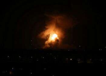 For 2nd night in a row, IDF strikes Hamas targets in Gaza