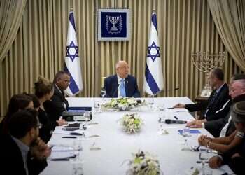 Rivlin ups the pressure, invites PM and Gantz for unity talks