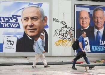 Deadlock between Likud and Blue and White with 92% of votes counted