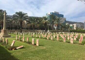 British cemetery in Haifa desecrated with swastikas