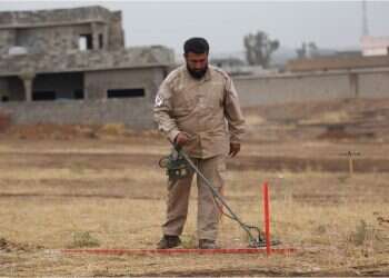 Global death toll of landmines rises due to mines laid by terrorist groups