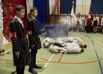 Polish school show gives horrific nod to Nazi gas chambers