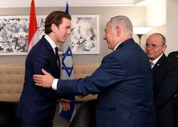 Austrian leader 'thanks God' for Netanyahu's advice on virus