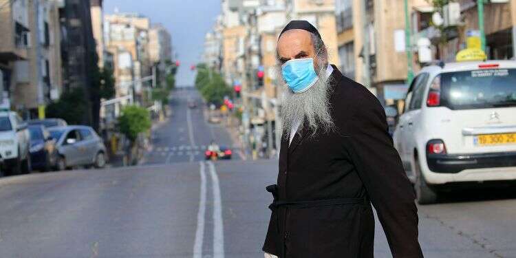Ultra-Orthodox Bnei Brak prepares for an unorthodox Passover
