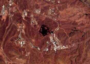 Satellite image: Iran blast was near suspected missile site