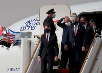 'A-Salam Alaikum': Historic peace trip to UAE gets underway