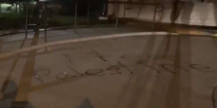 Wisconsin synagogue vandalized with 'Free Palestine' amid riots