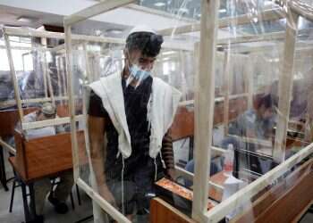 Screens and scripture: An Israeli seminary fights coronavirus