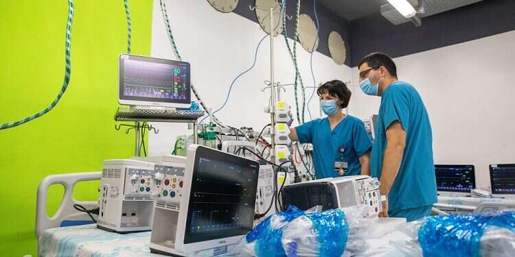 Rambam opens the largest COVID-19 facility in Israel