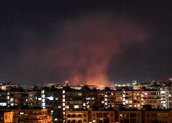 At least 11 killed in overnight airstrikes south of Damascus