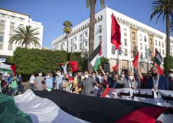 Moroccans protest Arab nations normalizing ties with Israel