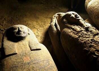 Egyptian archaeologists find 13 sealed coffins dating back 2,500 years