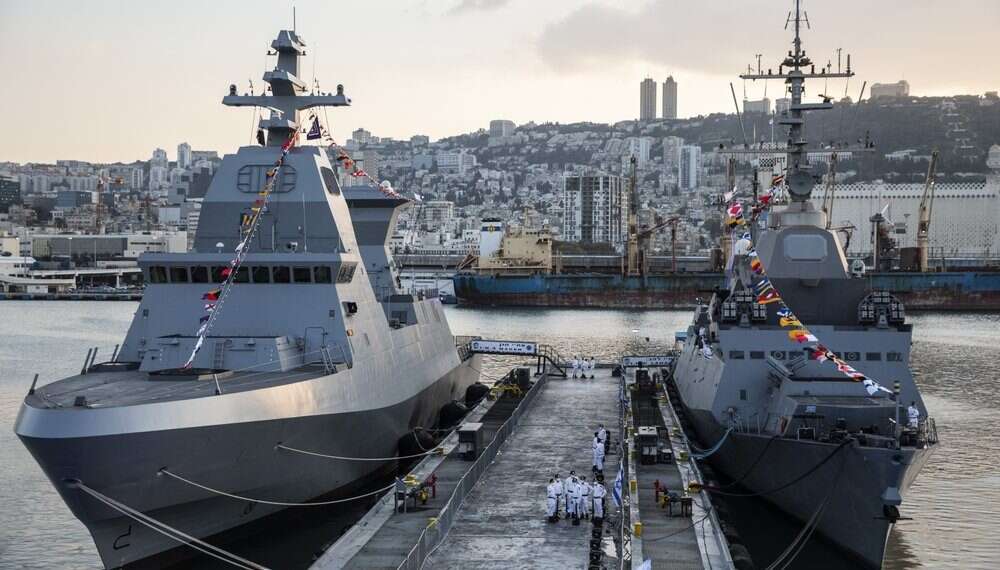 Heralding new age in maritime defense, INS Magen docks in Haifa - www ...