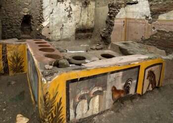 Archaeologists uncover ancient street food shop in Pompeii