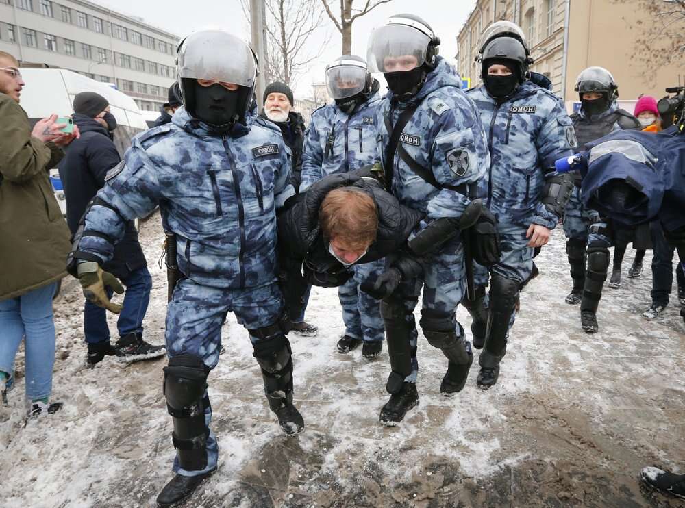 Over 5,000 Arrested At Pro-Navalny Protests Across Russia – Www ...