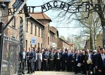 Holocaust survivors join virtual March of Living ceremony at Auschwitz