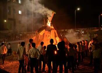 Jews, Muslims celebrate Lag B'Omer in Dubai, Tehran