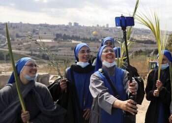 Christians mark Good Friday in Jerusalem as pandemic winds down