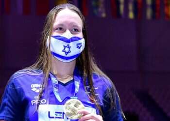 Israeli swimmer Anastasia Gorbenko wins historic gold at European Championships