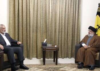 Hezbollah leader, Hamas chief talk recent Gaza war in Beirut