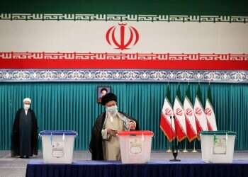 Iran votes in presidential election tipped in hardliner's favor