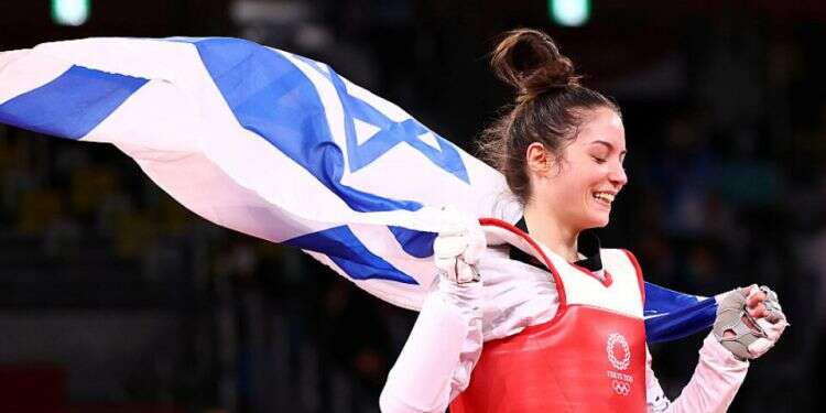 Israel scores first Tokyo Olympics medal as Avishag Samberg wins taekwondo bronze